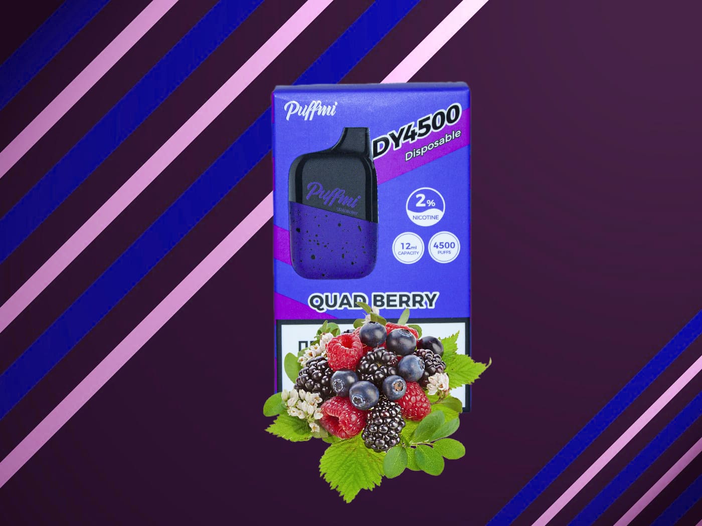 Купить электронную puffmi. PUFFMI Quad Berry 4500. PUFFMI dy 4500 (Blue Razz - черника малина). PUFFMI 4500 вкусы Quad Berry. Quad Berry PUFFMI вкус.